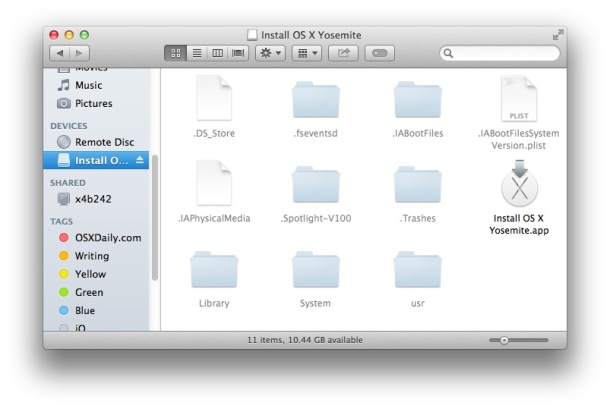 Usb installer bootable os x yosemite 10.10.5 for mac