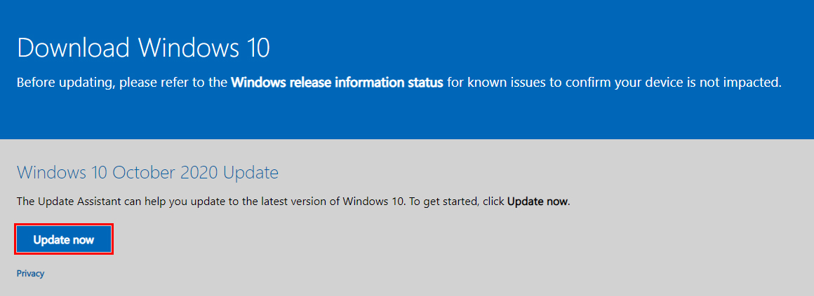 windows update exe download